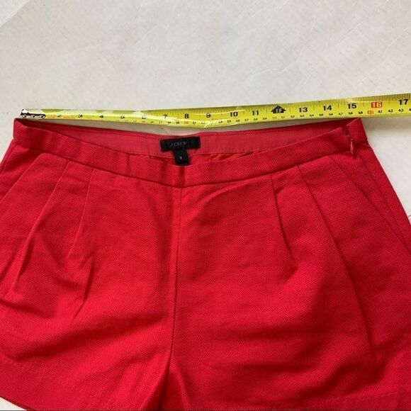J.crew coral pink pleated shorts size 8 - Picture 7 of 9